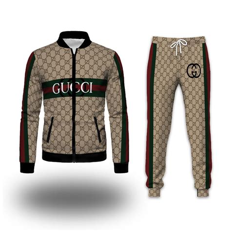 white gucci travksuit|GUCCI Men's Designer Tracksuits .